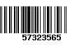 Código de Barras 57323565