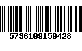 Código de Barras 5736109159428