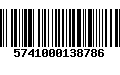 Código de Barras 5741000138786