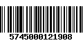 Código de Barras 5745000121908