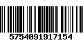 Código de Barras 5754091917154