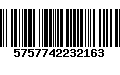 Código de Barras 5757742232163