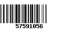 Código de Barras 57591056