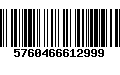 Código de Barras 5760466612999