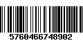 Código de Barras 5760466748902