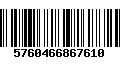 Código de Barras 5760466867610