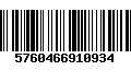 Código de Barras 5760466910934