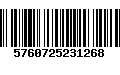 Código de Barras 5760725231268