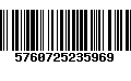 Código de Barras 5760725235969