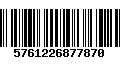 Código de Barras 5761226877870