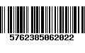 Código de Barras 5762385062022