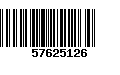 Código de Barras 57625126