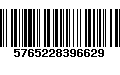 Código de Barras 5765228396629