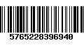 Código de Barras 5765228396940