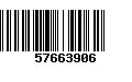 Código de Barras 57663906