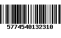 Código de Barras 5774540132310