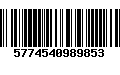 Código de Barras 5774540989853