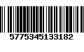 Código de Barras 5775345133182