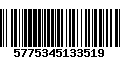 Código de Barras 5775345133519