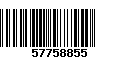 Código de Barras 57758855