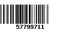 Código de Barras 57799711