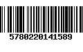 Código de Barras 5780220141589