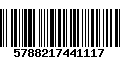 Código de Barras 5788217441117