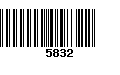 Código de Barras 5832