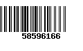 Código de Barras 58596166