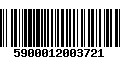 Código de Barras 5900012003721