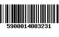 Código de Barras 5900014003231