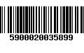 Código de Barras 5900020035899