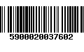 Código de Barras 5900020037602