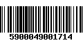 Código de Barras 5900049001714