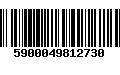 Código de Barras 5900049812730