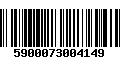 Código de Barras 5900073004149