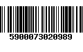 Código de Barras 5900073020989