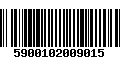 Código de Barras 5900102009015