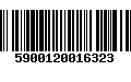 Código de Barras 5900120016323