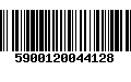 Código de Barras 5900120044128