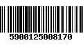 Código de Barras 5900125008170