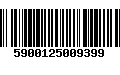 Código de Barras 5900125009399