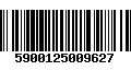 Código de Barras 5900125009627