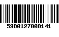 Código de Barras 5900127000141