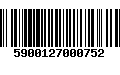 Código de Barras 5900127000752