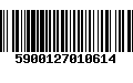 Código de Barras 5900127010614