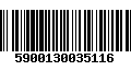 Código de Barras 5900130035116