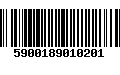 Código de Barras 5900189010201