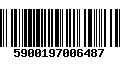 Código de Barras 5900197006487