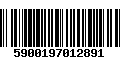 Código de Barras 5900197012891